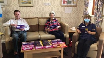 Generous donation for Perth care home Residents